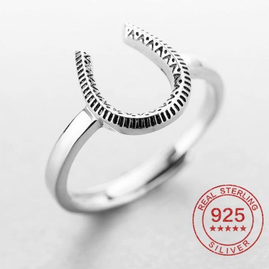 bague fer a cheval femme