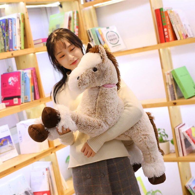 peluche géante cheval