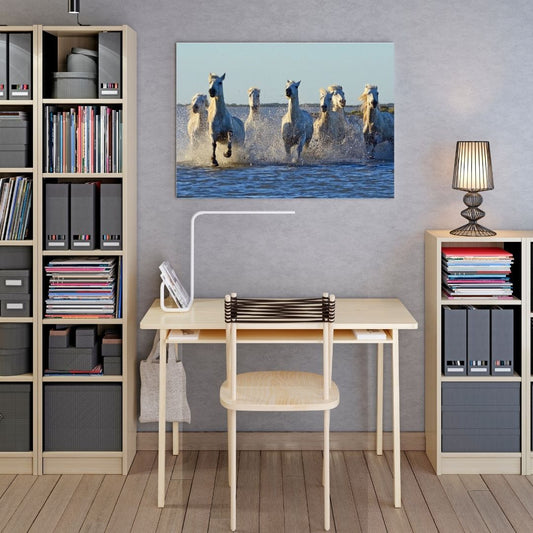 Poster cheval Camargue