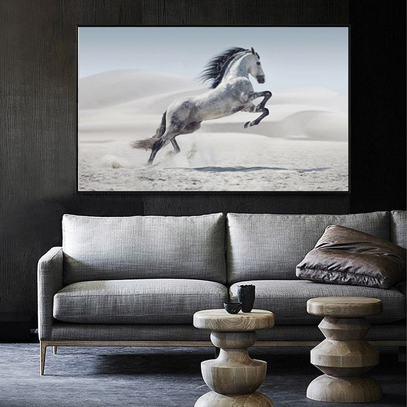 Tableau cheval <br> Contemporain