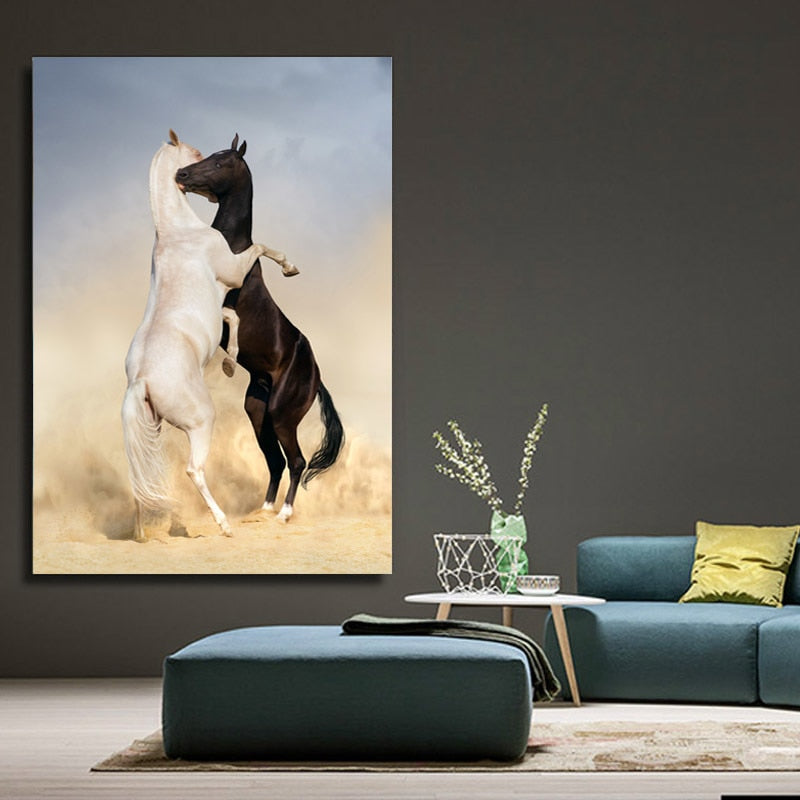 Tableau cheval <br> Contemporain