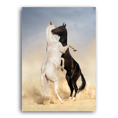 Tableau cheval <br> Contemporain