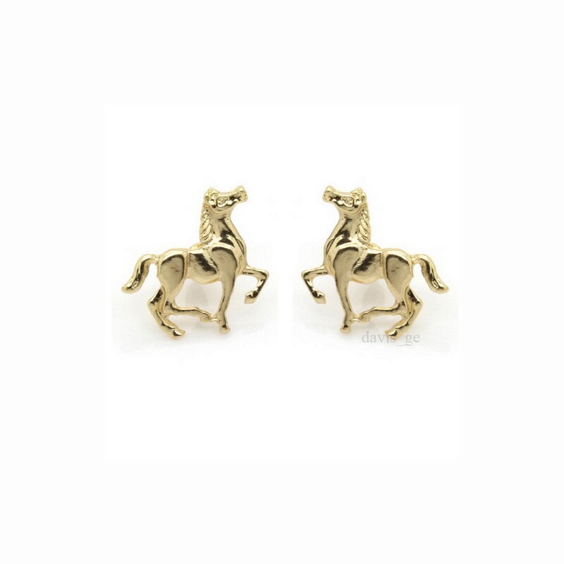 Boucles d'oreilles équestre