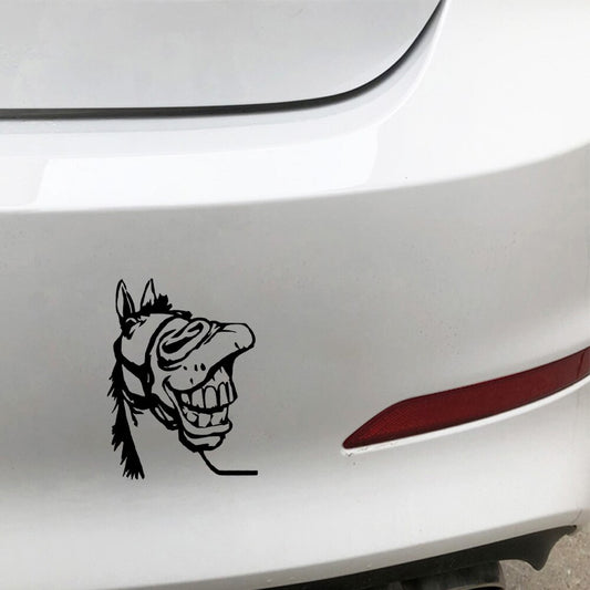 Sticker Cheval Caricature