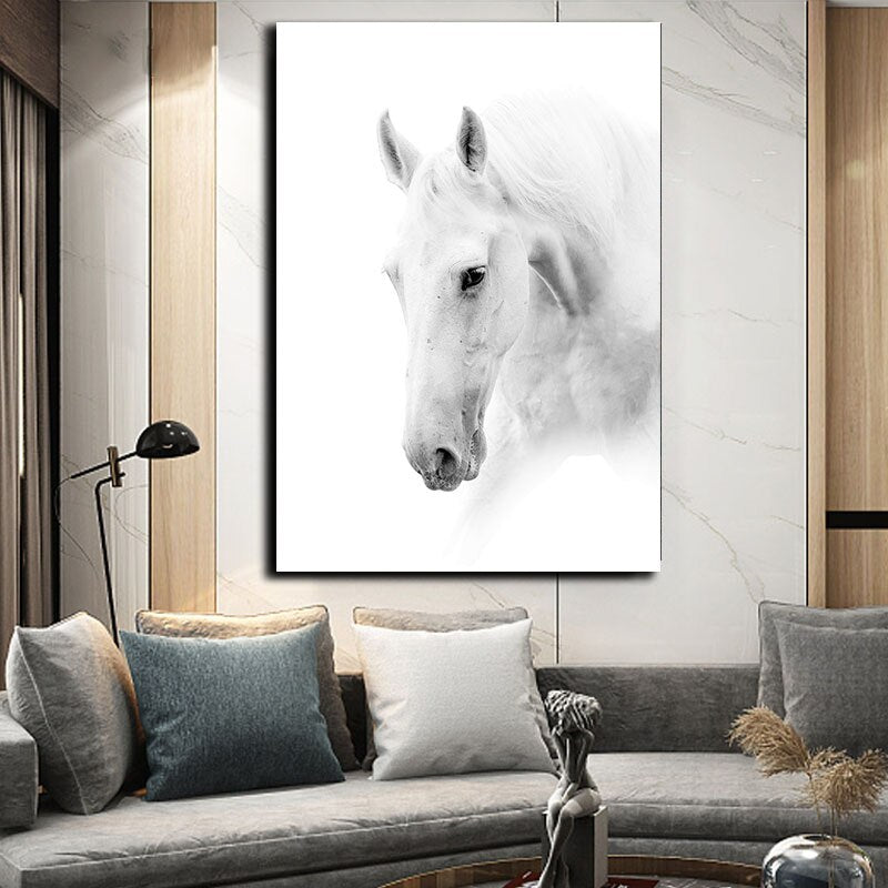 Tableau Cheval Blanc