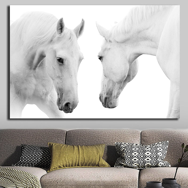 Tableau Cheval Blanc