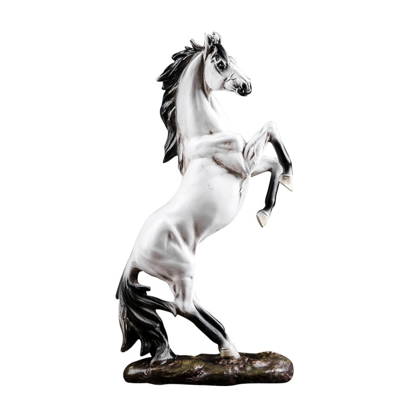 Statue Cheval Cabré