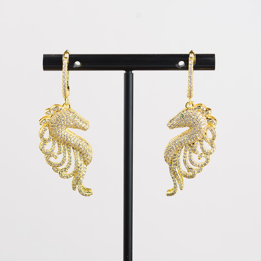 Boucles d'oreilles Cheval <br> de Mer