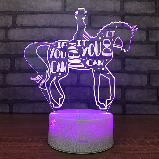 Lampe Cheval dressage