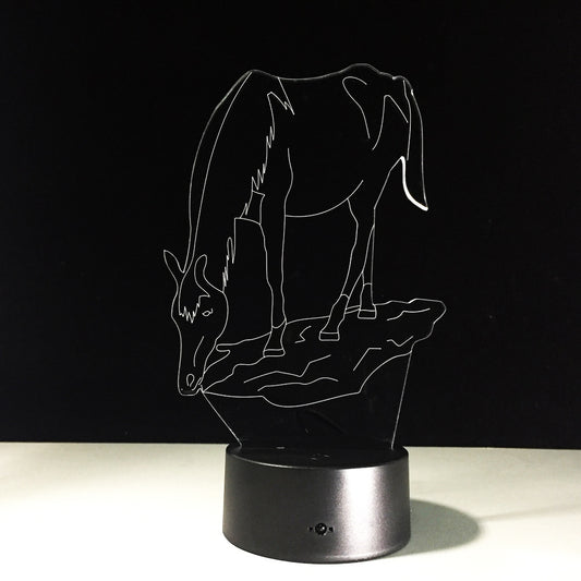 Lampe Cheval Abreuvoir