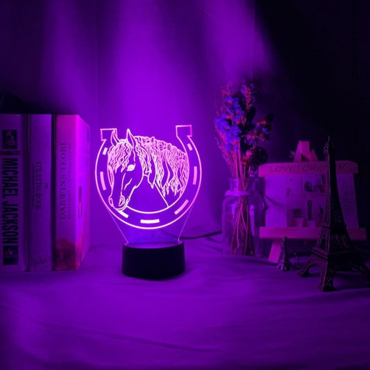 Veilleuse fer a cheval