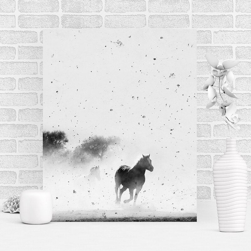 Tableaux Chevaux Nordiques