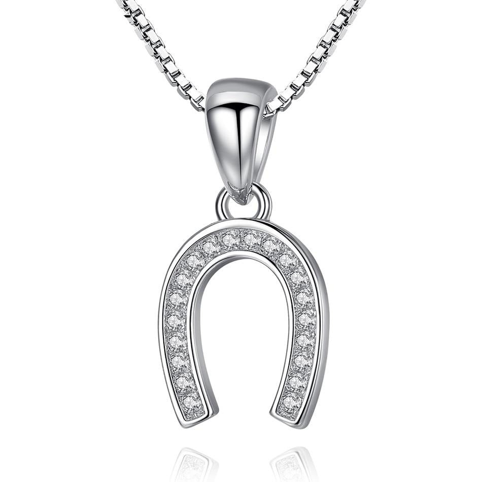 Collier fer à cheval à l'envers