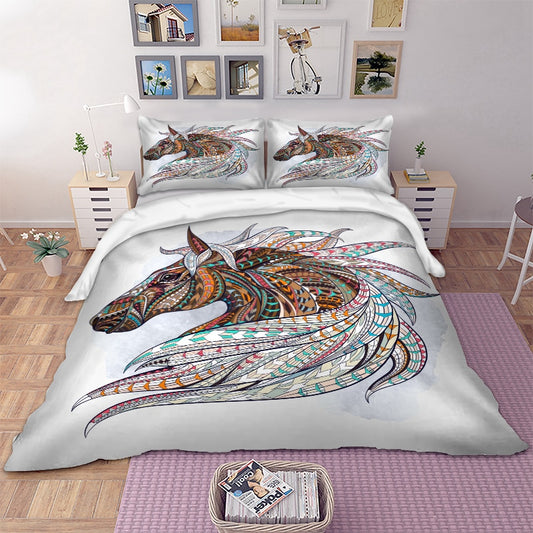 Housse de Couette Cheval Bohème