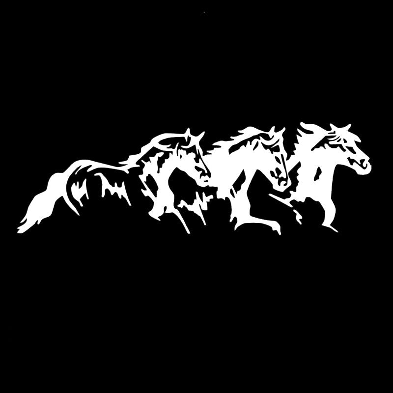 Sticker Cheval pour Voiture