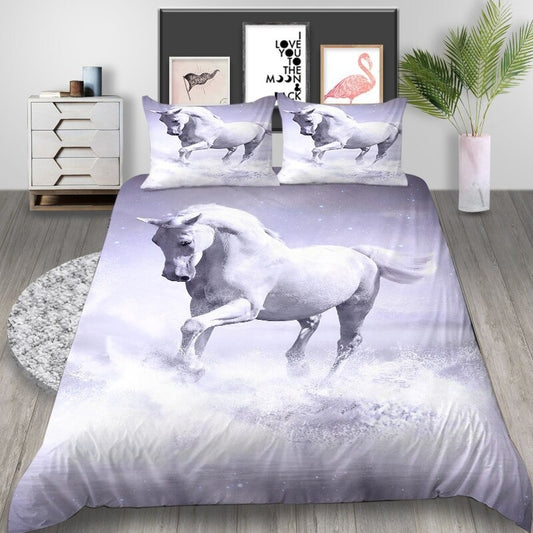 Housse de Couette Cheval Blanc