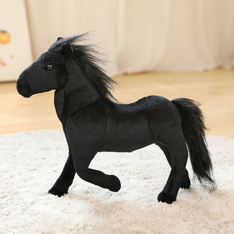Peluche cheval à coiffer