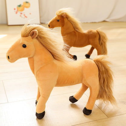 Peluche cheval à coiffer