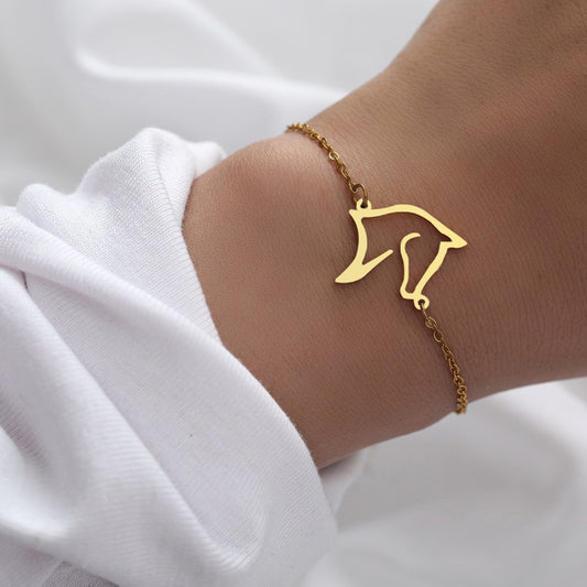Bracelet portrait de cheval