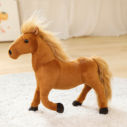 Peluche cheval à coiffer