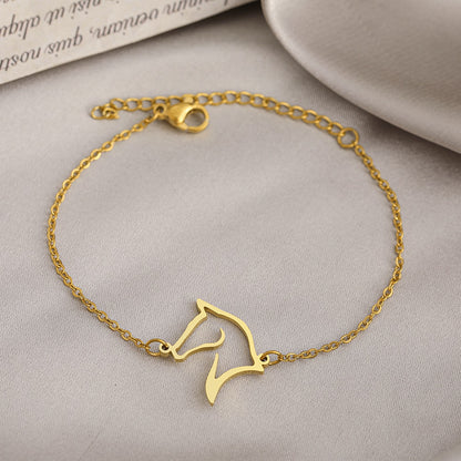 Bracelet portrait de cheval