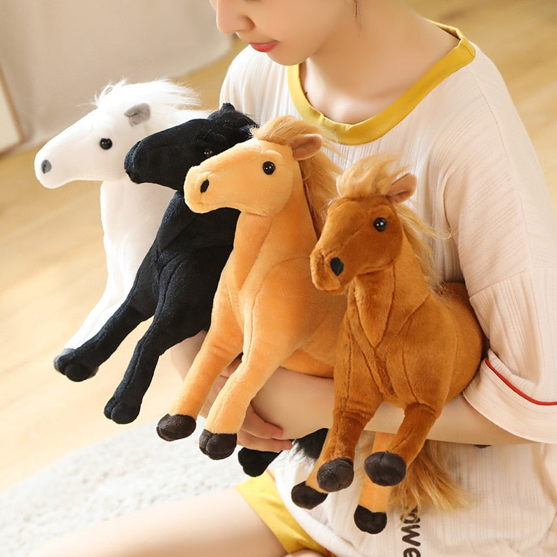 Peluche cheval à coiffer