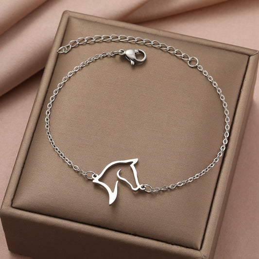 Bracelet portrait de cheval