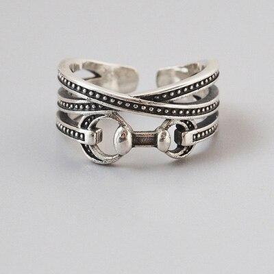 bague réglable cheval 