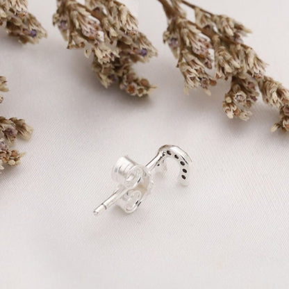 boucles d'oreilles fer à cheval fillette
