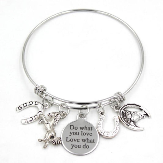 Bracelet Breloque Cheval