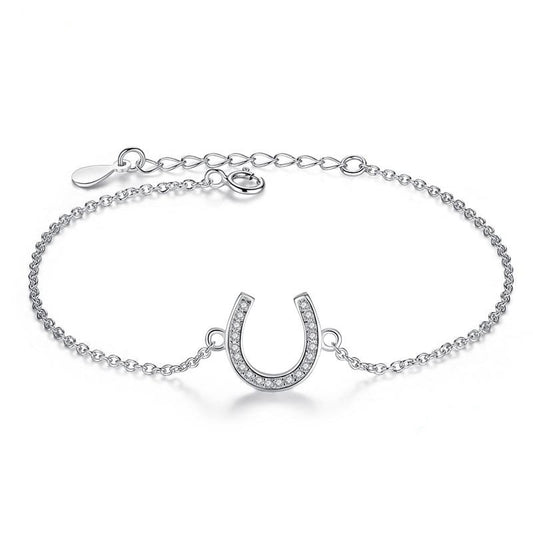 bracelet fer à cheval argent