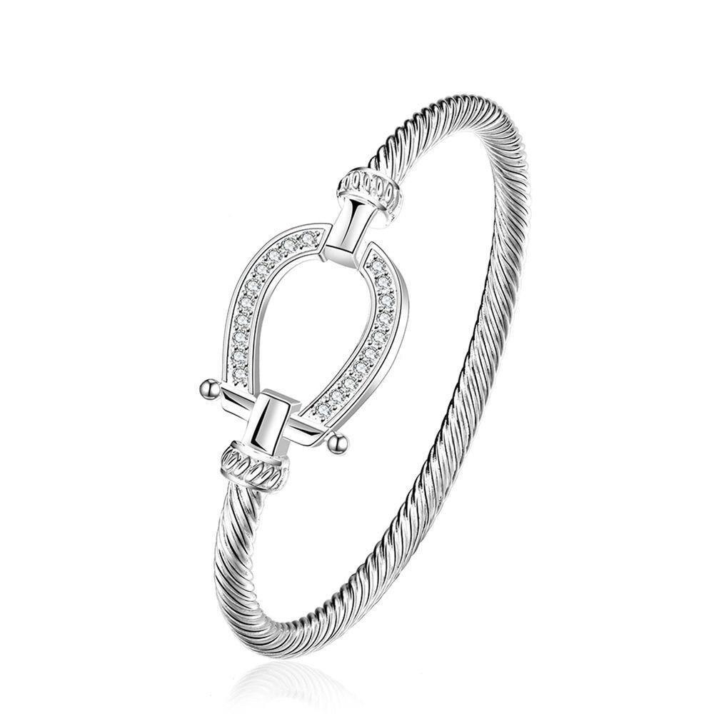 Bracelet Argent Antonio Belgiorno - Fer à Cheval - Vintage 1950 - Équestre