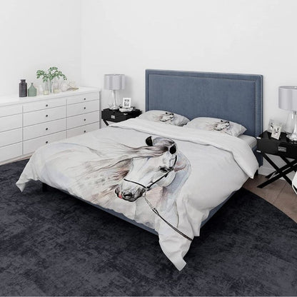 Housse de Couette Cheval Blanc Complet
