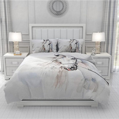 Housse de Couette Cheval Blanc Complet