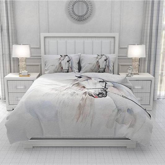 Housse de Couette Cheval Blanc Complet