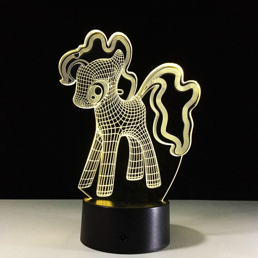 Lampe poney