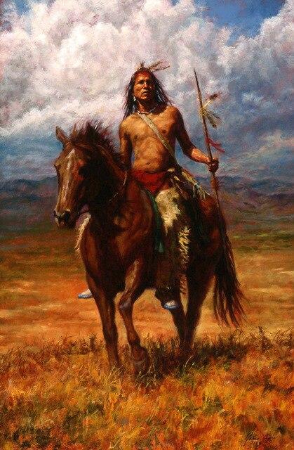 Peinture Cheval Indien