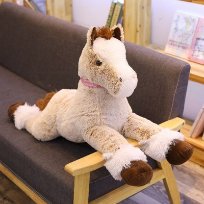 peluche cheval géante