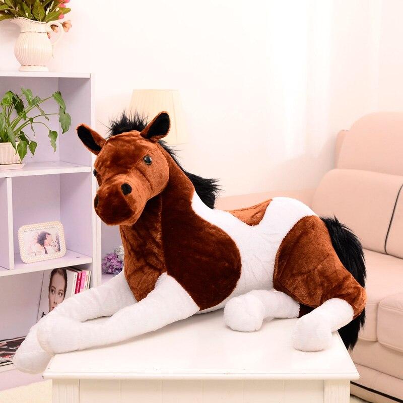 peluche cheval grande taille