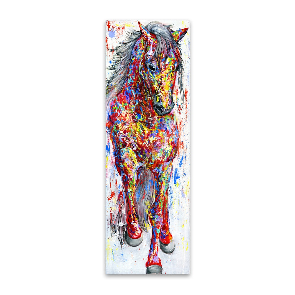 tableau-cheval-colore