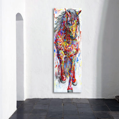 Tableau Cheval Multicolore