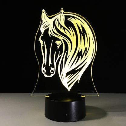 Veilleuse tête de cheval