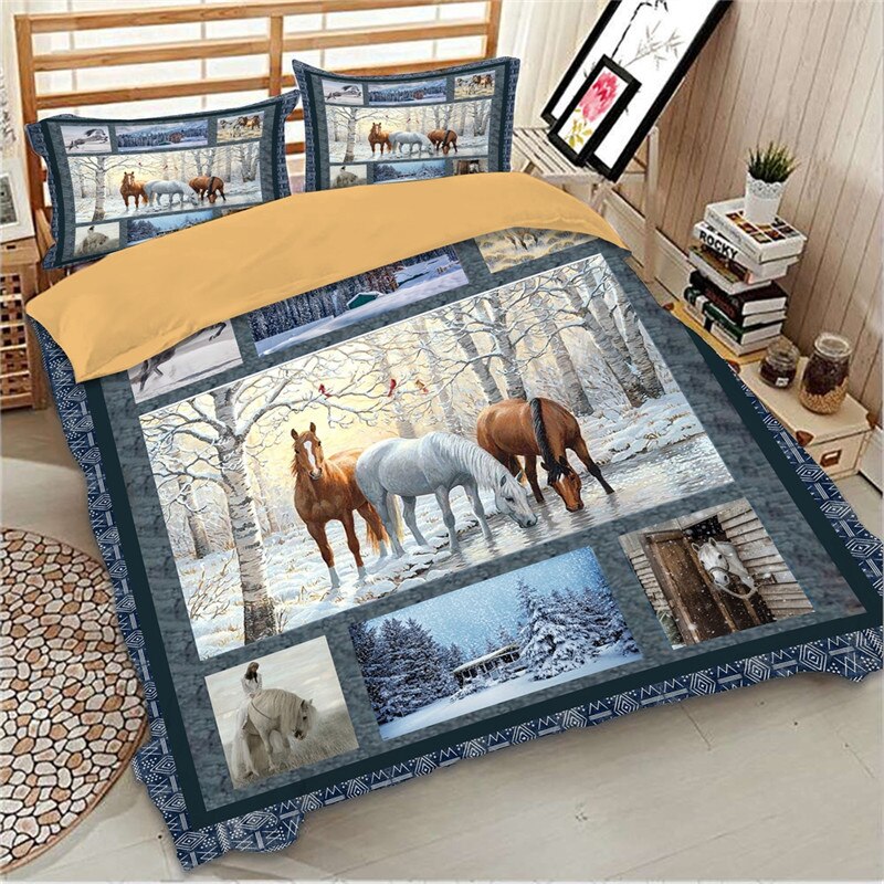 Housse de Couette Cheval Album Photo