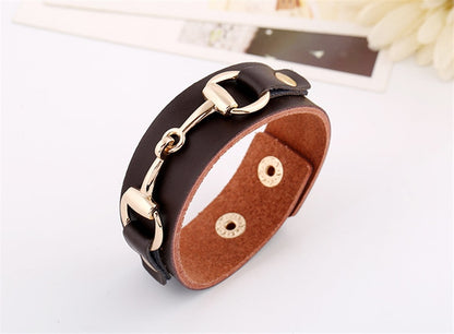 Bracelet en Cuir Mors Cheval