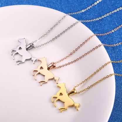 Collier cœur de cheval