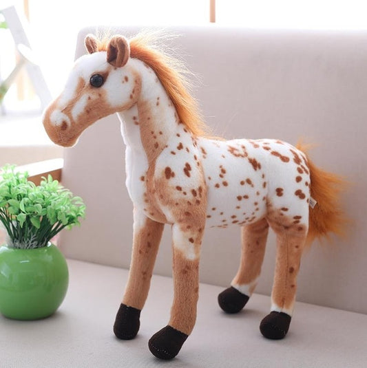Petit Cheval en Peluche