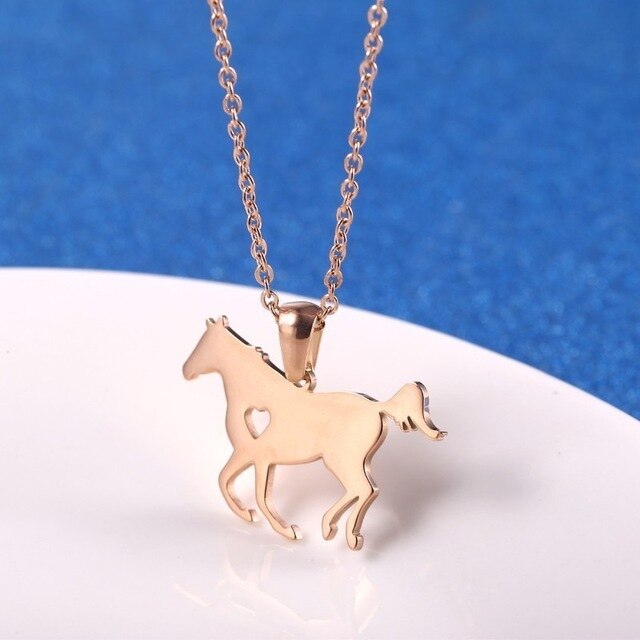 Collier cœur de cheval