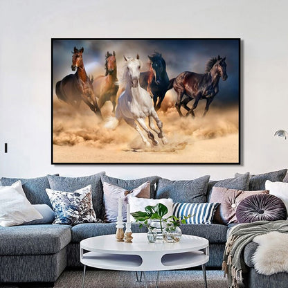 Tableau de Sable Cheval