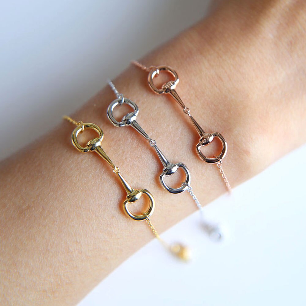 Bracelet Mors de Cheval en Argent