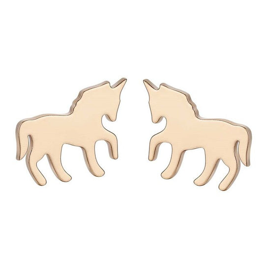 boucle d'oreille cheval fille
